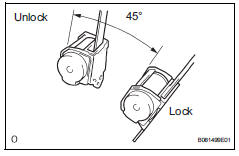Toyota RAV4. Inspect rear no. 1 Seat belt assembly outer