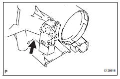 Toyota RAV4. Install unlock warning switch assembly