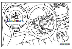Toyota RAV4. Install steering wheel assembly