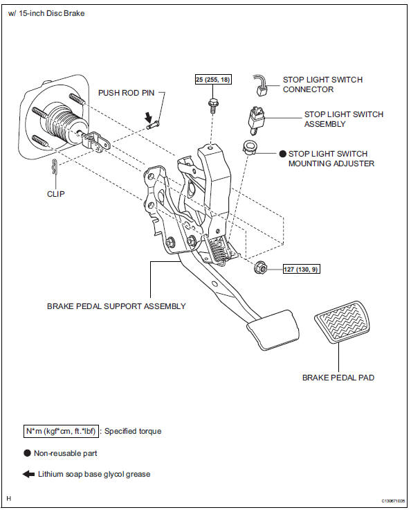 Toyota RAV4. Steering column assembly