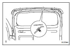 Toyota RAV4. Remove rear spoiler