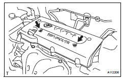 Toyota RAV4. Install no. 1 Engine cover
